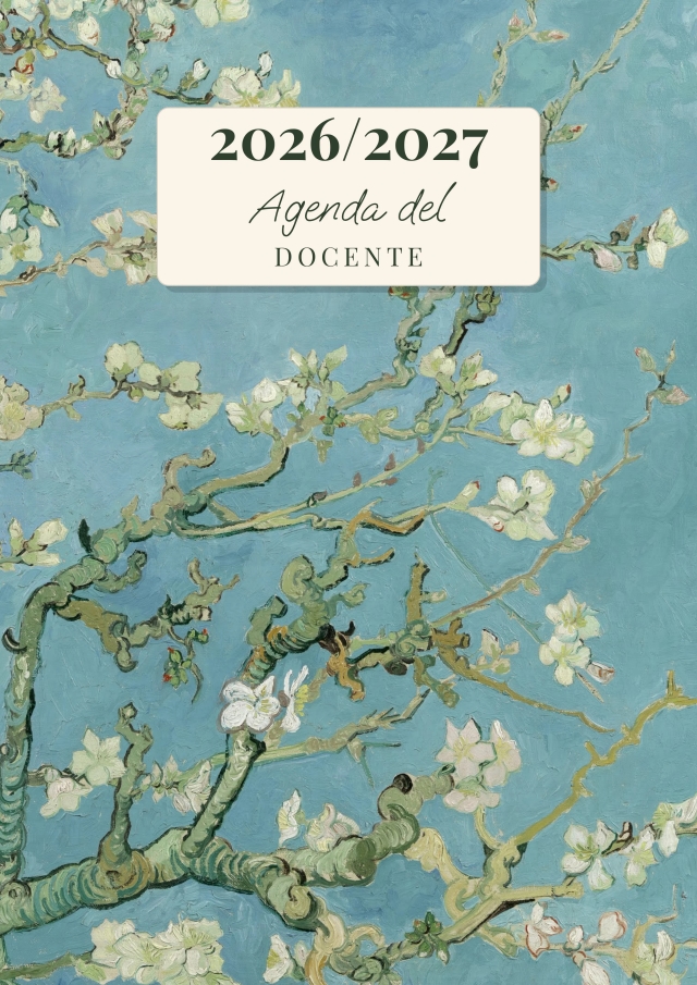 Agenda del Docente — Righe blu